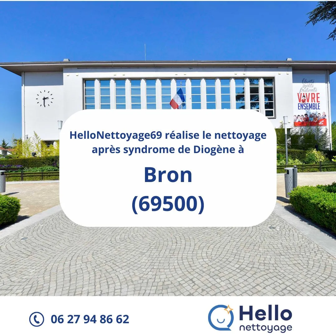 Nettoyage après syndrome de Diogène à Bron Hellonettoyage69