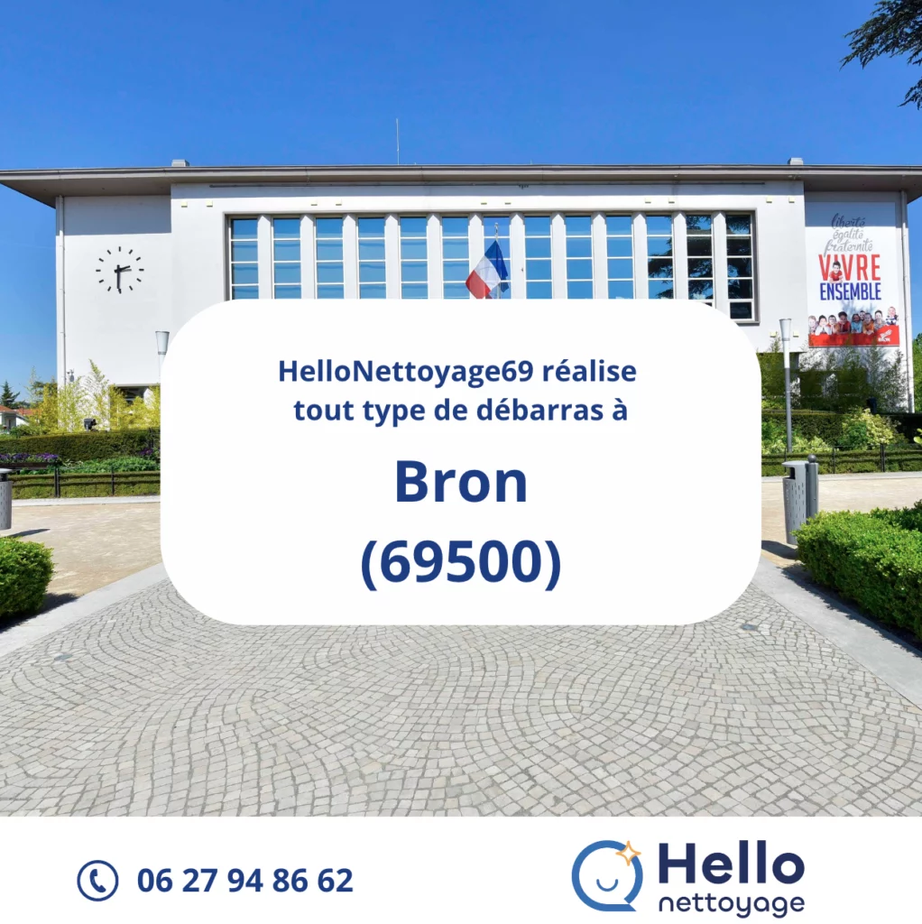 Entreprise de débarras à Bron par HelloNettoyage69