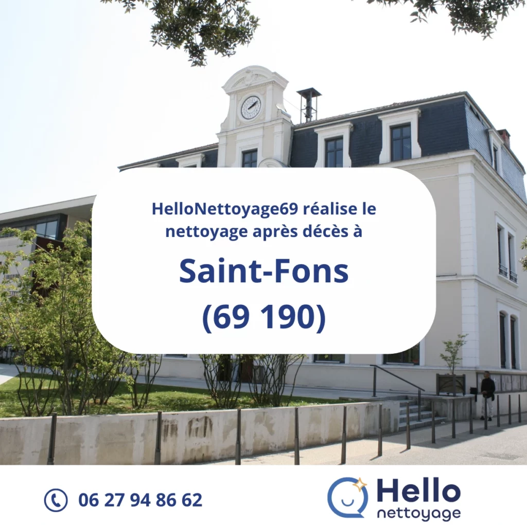 Entreprise de nettoyage après décès à Saint-Fons - HelloNettoyage69