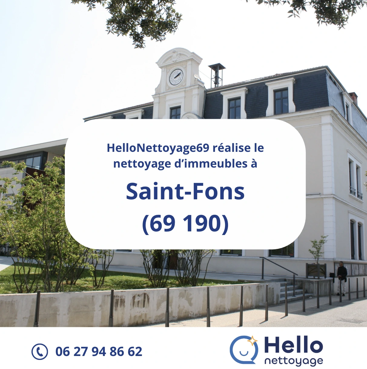 Nettoyage d'immeubles à Saint-Fons - HelloNettoyage69