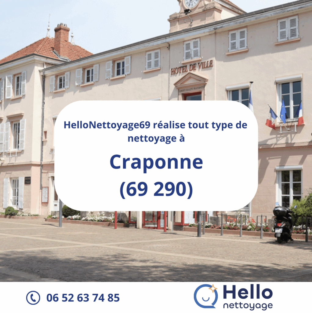 Entreprise de nettoyage et de bureaux à Craponne - Hellonettoyage69