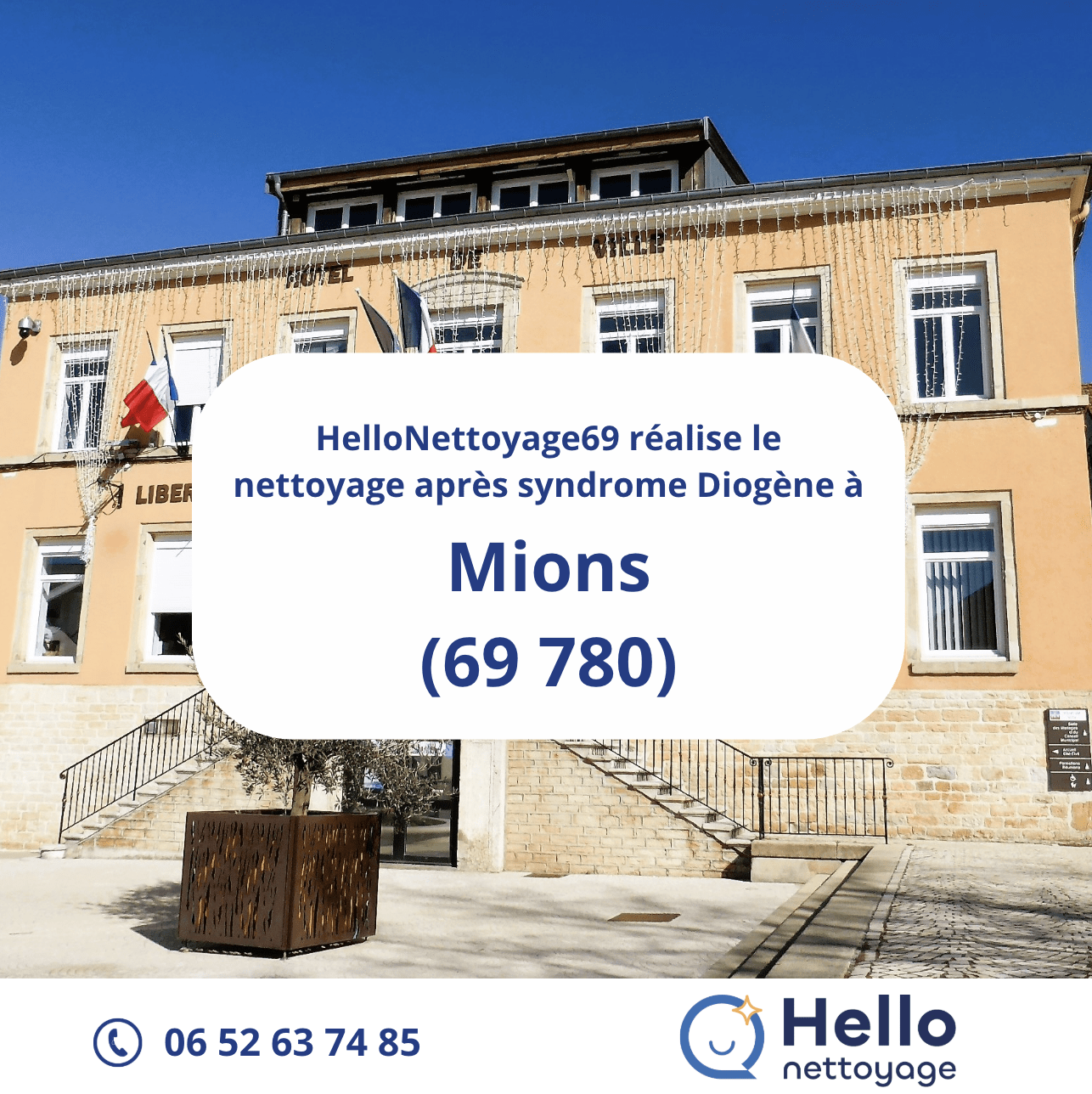 Nettoyage Diogène à Mions - Hellonettoyage69