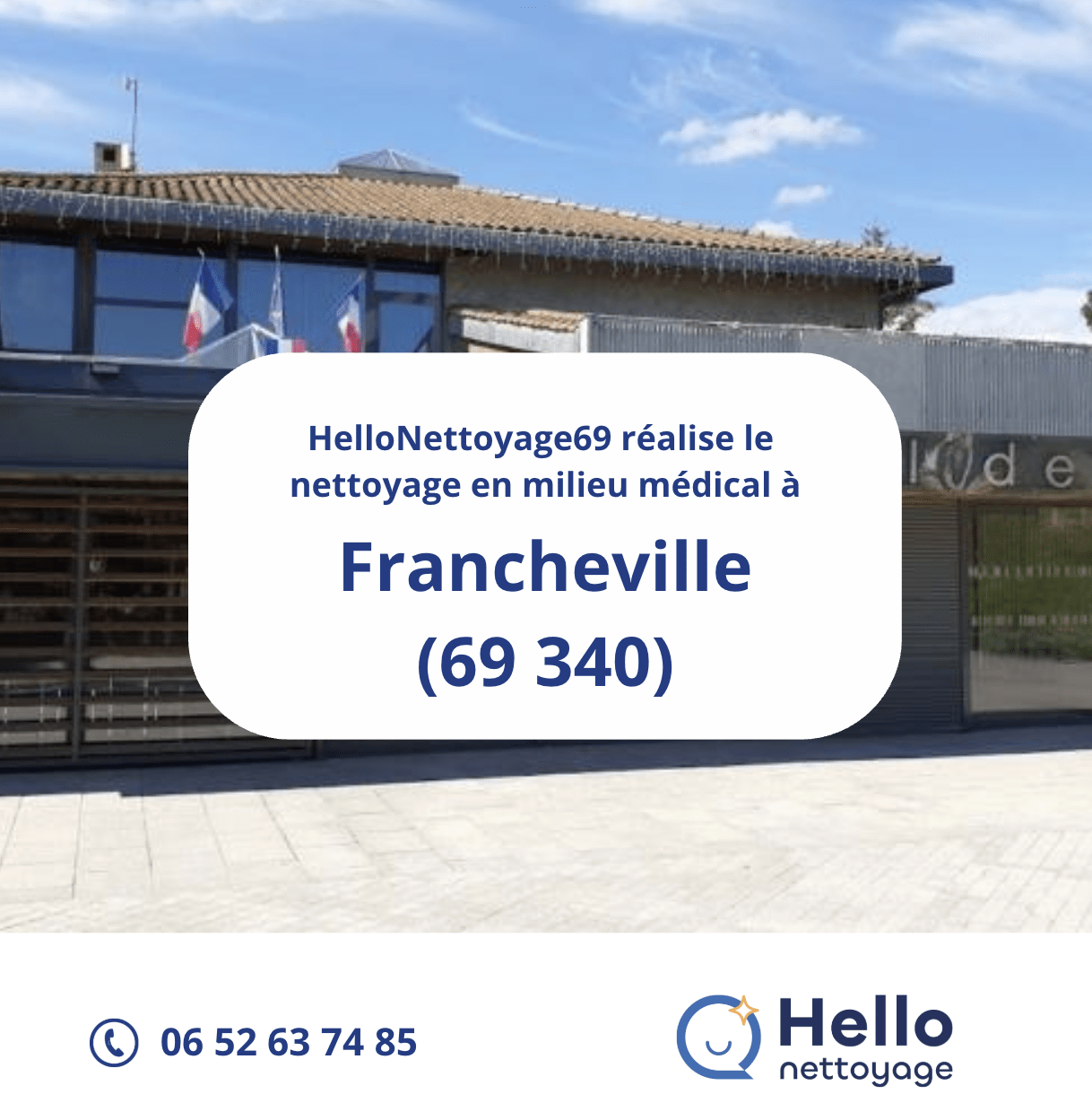 Nettoyage médical à Francheville - Hellonettoyage69